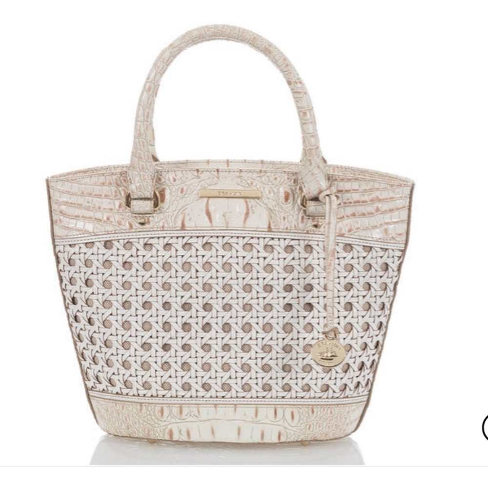 Brahmin Small Bowie Canvas Lima NWT - Picture 15 of 16